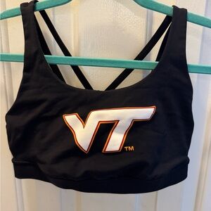 Lululemon Virginia Tech sports bra, size 8